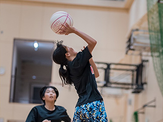 バスケスクール シュート