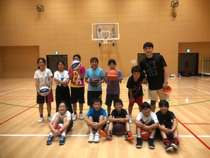 堺市青少年事業 ふれあいキッズ 夏の講座バスケットボール